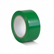 ПВХ лента для разметки и маркировки, зеленый цвет, 150 мкр